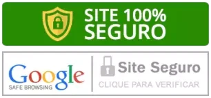 Site 100% Seguro - Google Safe Browsing